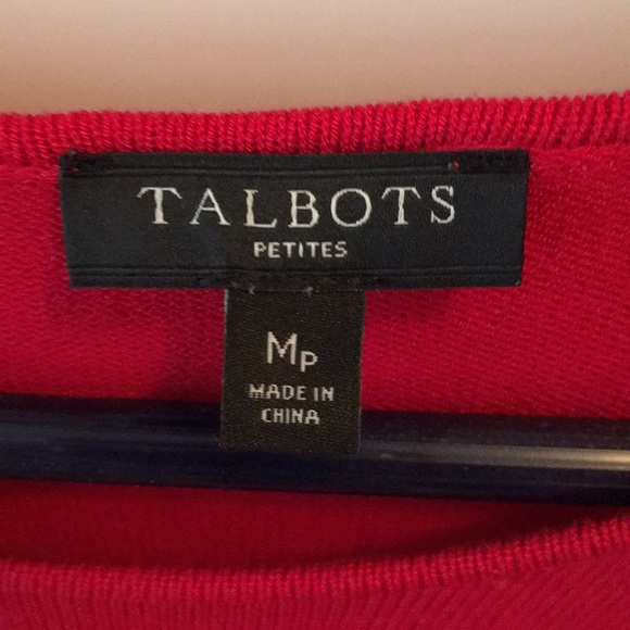 Talbots peplum top - Picture 2 of 5